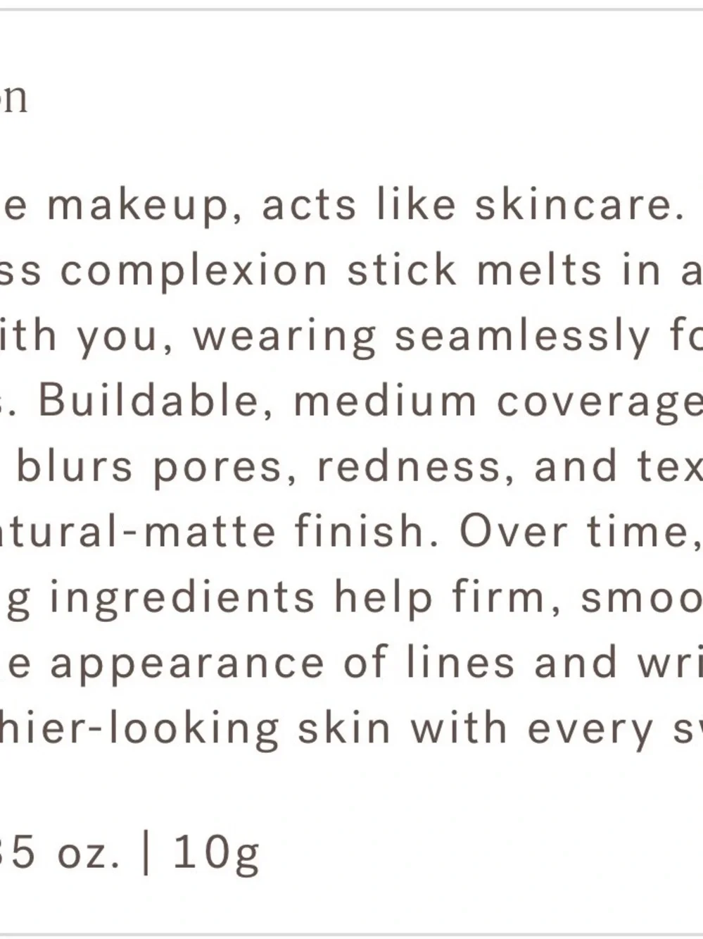ILIA Skin Rewind Complexion Stick - Maple 14W